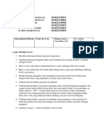 Tugas Kelompok Prak Sediaan Solid - Metronidazol 500mg - Reguler 1 19-A