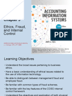 CHAPTER 3 - Ethics, Fraud and Internal Control