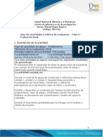 Guía de Actividades y Rúbrica de Evaluación - Unidad 1, 2 y 3 - Fase 5 - Evaluacion Final PDF