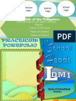 Republic of The Philippines: Department of Education Region Name of Division Name of School Name of District