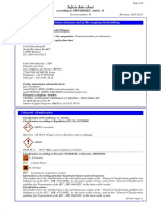 Safety Data Sheet: 1 Identification of The Substance/mixture and of The Company/undertaking