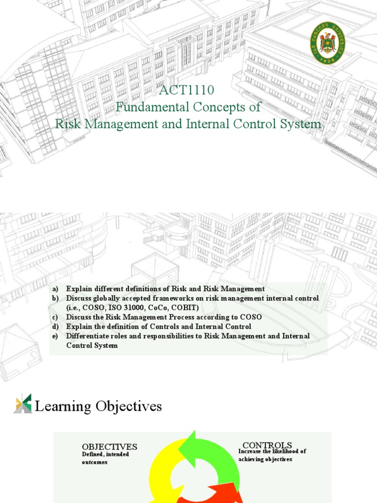 Risk Management and Internal Control Overview | PDF | Internal Control ...