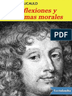 REFLEXIONES y MAXIMAS MORALES - Francois de La Rochefoucauld