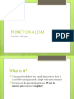 Functionalism - Final