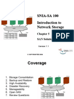 SNIA-SA 100 Chapter 5 SAN Solutions (Version 1.1)