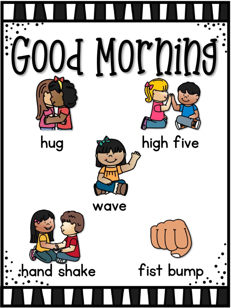 Daily Greeting Poster | PDF