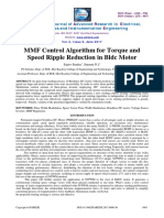 MMF Control Algorithm For Torque and Speed Ripple Reduction in BLDC Motor