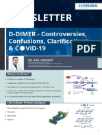 NEWSLETTER-D-Dimer & Its Use in COVID 19