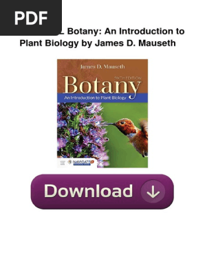 Botany: An Introduction by Mauseth PDF | PDF