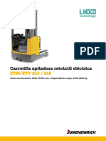 Catalogo Técnico Carretilla Retractil Jungheinrich ETV ETM 214 216