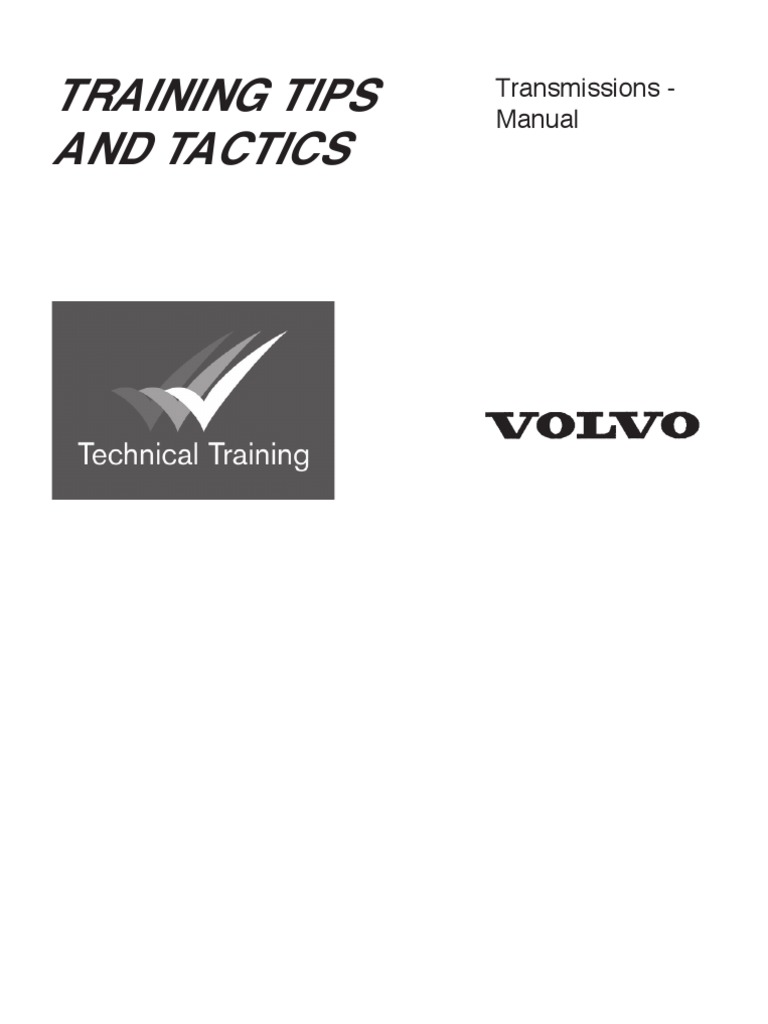 Training Tips and Tactics Transmissions Manual PDF Transmission