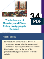 The Influence of Monetary and Fiscal Policy On Aggregate Demand