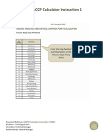 HM 24 HACCP Calculator Guide Part 1