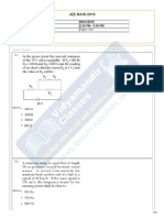 JEE Main 2019 Question Paper 1 Jan 9 Slot 2