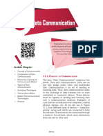 Data Communication: in This