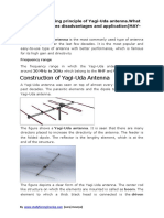 Understanding the Working Principle of Yagi-Uda Antennas