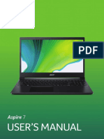 Acer Aspire 7 User Manual