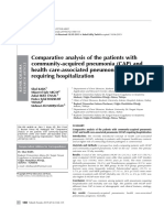 Comparative Analysis of The Patients With (CAP) and HCAPrequiring Hospitalization 2015