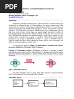 Download High Barrier Solutions for Plastic Containers Using Fluorination Process by Bhupendra Singh SN518747 doc pdf
