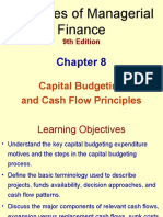 Principles of Managerial Finance: Capital Budgeting and Cash Flow Principles