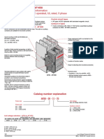 General Information AC & DC Operated, UL Rated, 3 Phase: AF50 - AF1650