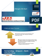 Presentasi Blanko SKA Rp.0 (PT - EDII)