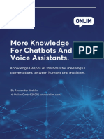 More Knowledge For Chatbots and Voice Assistants
