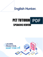 Pet Tutoring: Speaking Review