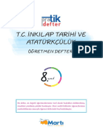 Martı 8. Sınıf İnkılapTarihi Pratik Defter