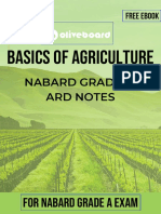 Basics of Agriculture - NABARD GRADE A Notes