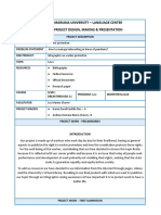 Mariana University - Language Center Project Design, Making & Presentation