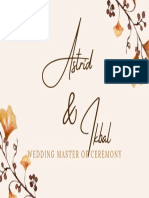 Ikbal Astrid &: Wedding Master of Ceremony