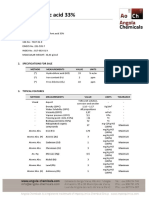 Hydrochloric acid 33% - Angola Chemicals