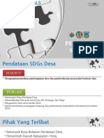 Pendataan SDGs Desa 2021