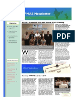 APMAS Newsletter Issue 1 (January-February 2011) 
