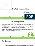 To Reach The Paris Agreement Goal