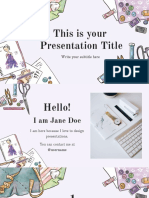 This Is Your Presentation Title: Write Your Subtitle Here