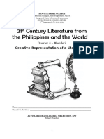 Quarter 4 Module 2 in 21st Century Literature From The Philippines The World
