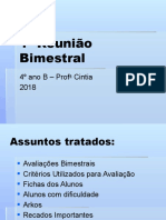 1 Reunião Bimestral2