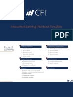 Investment Banking Pitchbook Template