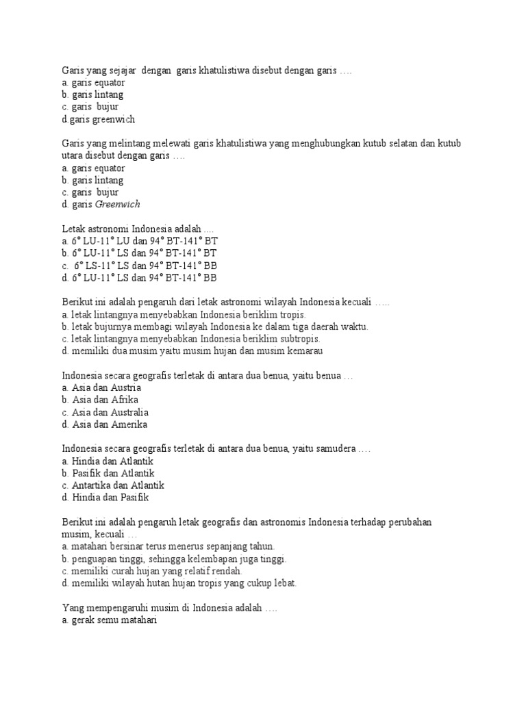 Latihan Soal Pdf