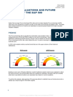 Extreme Valuations and Future Returns of The S&P 500