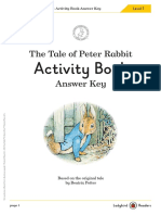 The Tale of Peter Rabbit Activity Answer Key LADYBIRD READERS LEVEL 1