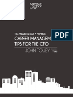 Career Management Tips For The CFO