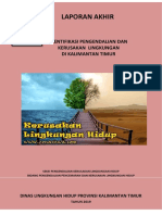 Laporan Identifikasi Pengendalian dan Kerusakan Lingkungan di Kalimantan Timur