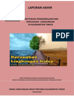 Laporan Identifikasi Pengendalian Dan Kerusakan Lingkungan Di Kalimantan Timur