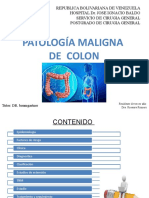 Patologia Maligna de Colon y Recto