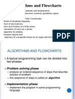 1A. Algorithms and Flowcharts