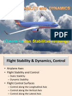 Flight Stability Dynamics Control