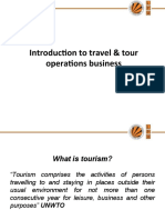 Introduction To Travel & Tour Operations Business